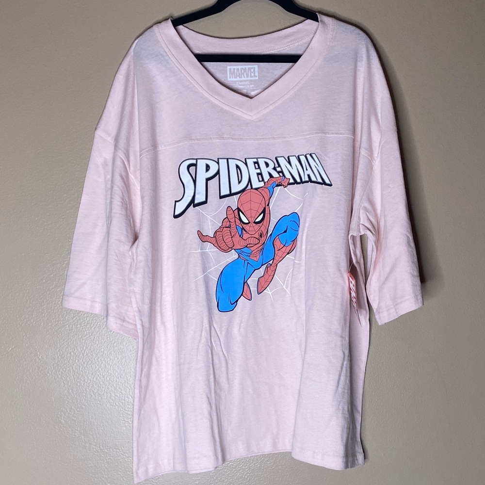 Marvel‎ Spider-Man Light Pink Tee